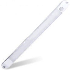 PIR 모션 센서 기능이 있는 Facon 13인치 LED RV 내부 라이트 튜브 밴 트럭 로리 캠퍼 보트 카라반 모터홈용 12볼트 바, 3000K Warm White with PIR Sens