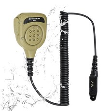 IP54 방수 내구성 있는 숄더 스피커 마이크 Retevis Motorola Ailunce HD2 HD1 GP328 Plus GP344 RT29 RT48 라디오와 호, IP54 방수 내구성 있는 숄더 스피커 마이크, Ret