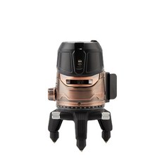 【台灣出貨 開立發票】高精度強光激光水平儀 2/3/5綫戶外綠光自動投綫水準儀打綫儀, 1個, 強光綠光2線大塑箱雙電