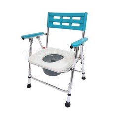 恆伸 鋁合金日式收合便盆洗澡椅, 1個