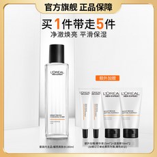 L'ORÉAL MEN EXPERT 歐萊雅男士耀亮爽膚水, 1個, 耀白系列,爽膚水180ml