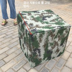 헤이쥬드 길고양이여름집 방수 야외 숨숨집 실외, 1개, 경사진 상단 뒷면 높고 앞면 낮음 10-20cm