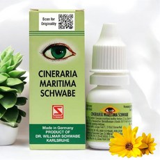 Cineraria Maritima Schwabe Eyee Drops 10ml (Pack Of 3), 3개