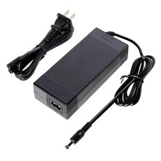 WOJIADA 54.6V UL 인증 전기 스쿠터 자전거 충전기 DC5.5 x 2.5/2.1mm 교체 충전기 48V 배터리 및 스쿠터용 113717