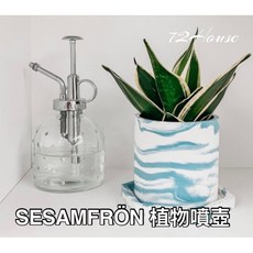 IKEA SESAMFRÖN 植物噴壺 透明玻璃細霧噴瓶, 1個