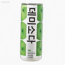 데미소다 250ml 30캔 사과과즙 사과주스