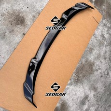 세대 순정 스타일 플라스틱 무도색 스포일러 트렁크 부트 윙, 8. Silver, 기본