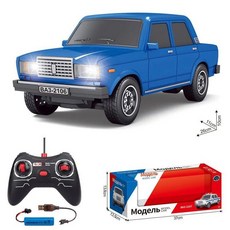 원격제어 RC자동차 드리프트 Rc카 2.4g 오프로드레이싱, New Blue Lada, 1개