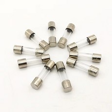유리관휴즈 자동차 퓨즈 세트 슬로우 블로우 유리관 UL VDE RoHS 승인 T500mA 250V 5x20mm 20 개/로트, [01] 옵션1