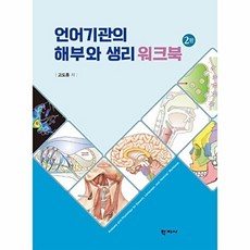 언어기관의 해부와 생리 워크북 (2판), 학지사, 고도흥