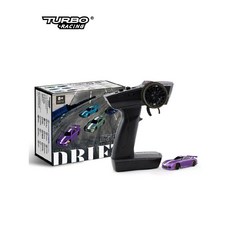레이싱카 드리프트 리모컨 조종 어른 자동차 원격 모델, 보라색+리모콘, 1개
