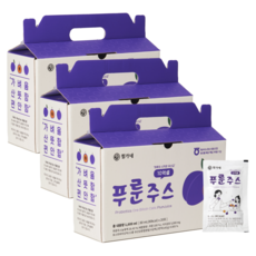 힘가네 푸룬주스 푸른 농축26% 캘리포니아산 화이버, 60개, 80ml