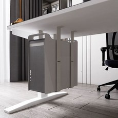 본체 선반 거치대 공간 책상홀더 컴퓨터 받침대 트레이, 클래식화이트 2.0 두께 가정용