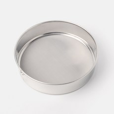 스텐채망 (낮은A) 고운망 밀가루채, 1개