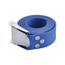 Problue 自潛配重帶 橡膠/矽膠配重帶 - 潛水專用底鉛 自由潛水/水肺, 橡膠配重帶-藍色大扣