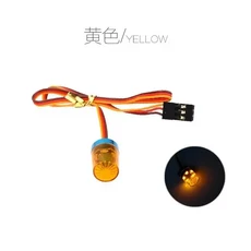 RC카 엔지니어링 라이트 스핀 플리커 1/10 RC 크롤러 1/14 타미아 트럭 덤프 드리프트 TRX4 TRX6 SCX10 스, YELLOW, 1개