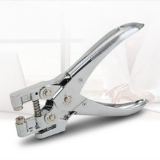 금속 리테이너 펀칭기 9718 (아일렛/그로밋 플라이어 포함 5mm 원형 구멍 종이 천공기/링