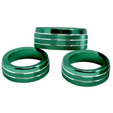 鋁合金中央空調音量旋鈕飾蓋，適用於 Charger Ram 車型