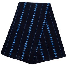 ANNINGWAX 6야드 아프리카 앙카라 왁스 프린트 면 원단 의류 바느질 소재에 사용 231252, 24fs1622