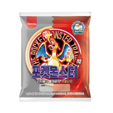 삼립 간식 30주년 포켓몬빵 포켓몬스터 리자몽의 불대문자 핵불닭팡, 20개, 90g