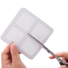 10x10 방충망 보수 테이프 모기장 철망 수리 창문 샷시rul-1489, 1개