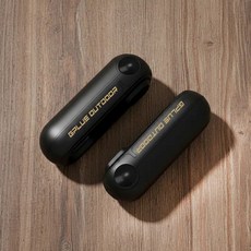 Gplus GP雙胞胎 磁吸式電子暖暖包 暖手寶，雙面恆溫發熱，USB充電，可愛造型設計，安全防爆, 黑