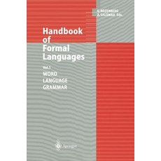 (영문도서)Handbook of Formal Languages: Volume 1 Word Language Grammar Paperback, Springer, English, 9783642638633 Springer, English, 9783642638633