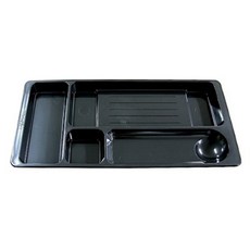 사무실 책상 서랍정리 검정색 필기구 쟁반 문서함 학원, B형