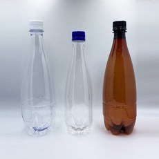 [보틀스] 500 750ml 미리 투명 와인 페트병 내압병 PET병 플라스틱병 공병 빈페트병 페트공병 국산(낱개), 검정, 1개