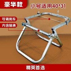 電工放線器 可調速放線架 佈線工具, 1個, 全折叠小號40*31【帶軸承帶剎車】