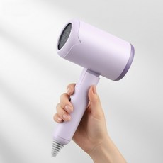 접이식 가정용 헤어드라이어 항온 3단 조절, 연보라, SR-004
