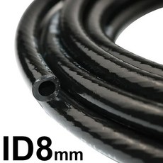 더블 레이어 수지 디젤 자동차 6MM 10MM 전송 오일 8MM ID 호스 파이프 12MM, ID 8mm Bla co, eters, 1개