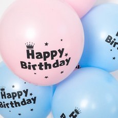 생일 풍선 파티 가랜드 장식 이벤트 세트 파스텔 케이크, 1개, 상세페이지 참조