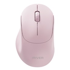 아이리버 항균처리 듀얼모드 멀티페어링 경량 인비저블 블루투스 무소음 무선 마우스 MVM1, PINK