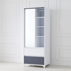 간편한 실용적인 191 LPM 다용도 거울 옷장 800 8colors luc*6319Sj, 화이트-04, 화이트-04