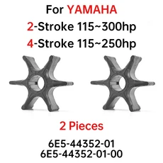 야마하 선외 엔진용 워터 펌프 임펠러 115hp 6E5-44352-01-00