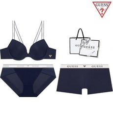 [정품] 게스 GUESS 언더웨어 컬러믹스 화이트밴딩 커플속옷세트 GDWBRBPDR212NY {균일가 딜}