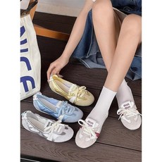 여성 운동화 발레 키높이운동화 3cm 슈즈 신발 캐주얼 단화 빈티지 발레슈즈 발편한