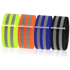 (이거찜) 발목 반사 각반 야간 운동 필수 안전 발목 밴드 hhj+8510ie, 주황 1P