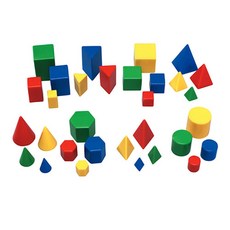 초등수학 교과과정 스폰지 미니 입체 도형세트 8종 32개 교육기관 창의융합 지능개발 도형모형