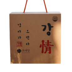 [선물세트] 엄마가 오란다 촉촉한 수제강정 선물형, 276g, 4박스