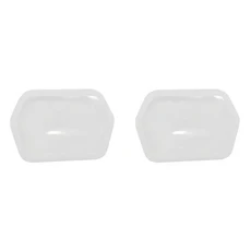 전기 스쿠터 대시보드 스크린 방수 커버용 디스플레이 화면 실리콘 보호 케이스, 2. 2Pcs White