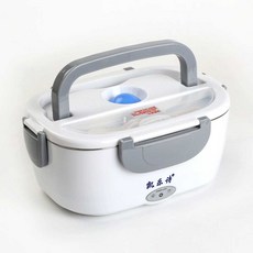 차량용 보온도시락 직장인 차박 가열 밥통 휴대용 화물차, 그레이 (트럭) 24V