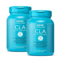 지엔씨 CLA 씨엘에이 소프트젤 GNC Conjugated Linoleic Acid, 2개, 90정