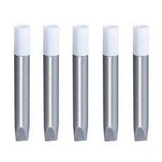 클로이영 3D 아크릴 펜 입체 테두리 윤곽펜, 5개, 10ml, 은색