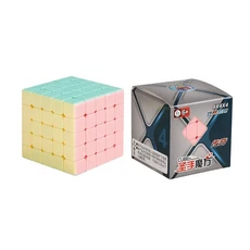 새로운 마카롱 컬러 매직 큐브 Shengshou 전설 마카롱 스티커없는 매직 큐브 2x2 3x3 4x4 5x5 피라미드 스피드 Cubo Magico, 05 5x5, 1개, [05] 5x5