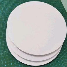 PVC圓形發泡板 多規格 手工建築模型材料, 1個