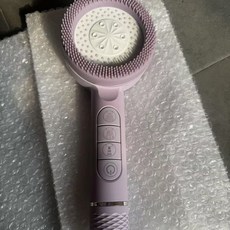 鋼琴刷按摩增壓花灑淋浴 洗插手持花灑 浴室體驗升級 洗沐舒適順暢, 1個, 粉紫色,過濾棉1個裝