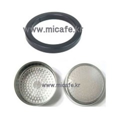 마이카페 로얄 커피머신 샤워스크린S1A+고무가스켓G2A 1조, 로얄S1A+G2A 1조