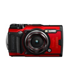 OM OLYMPUS Tough TG-6 CMOS F2.0 15m 100kgf GPS Wi-Fi TG-6RED SYSTEM올림푸스 디지털 카메라, 1개